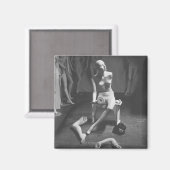 Mannequin mit Bein und Arm entfernt Magnet (Vorderseite/Rückseite)