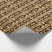 Mannequin, Mode Dummy Geschenkpapier (Ecke)