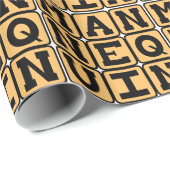 Mannequin, Mode Dummy Geschenkpapier (Rolleneckpunkt)