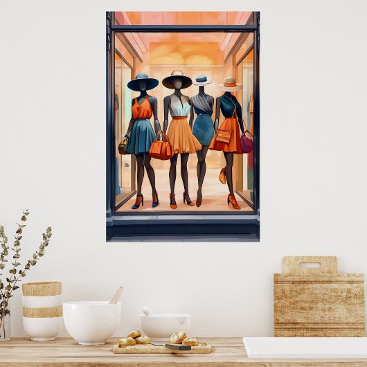 Mannequin Poster (Küche)