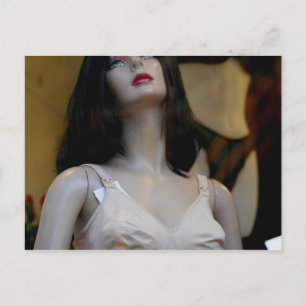 Mannequin Postkarte