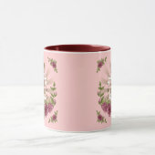 Mannequin Rose maßgeschneiderte Hochzeitsfeier Tas Tasse (Zentrum)