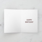 MANNEQUIN SAYS HAPPY BIRHTDAY TWIN/BEST FRIEND KARTE (Innenseite)