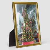 Mannequin-Weihnachtsbaum Fotoplatte (Seite)