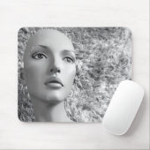 Mannequin Woman Mousepad (Mit Mouse)