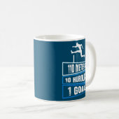 Männer 110 Meter 10 Hurdles 1 Ziel 110 Meter Kaffeetasse (VorderseiteRechts)