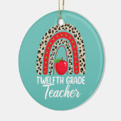 Männer 12. Klasse Lehrerin Frauen zurück zur Schul Keramik Ornament (Links)