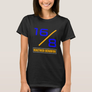 Männer 168 Gesunderes Verhalten Intermittent Fasti T-Shirt
