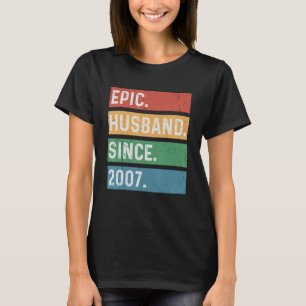 Männer 16 Jahre 16. Hochzeit - Epischer Husba T-Shirt