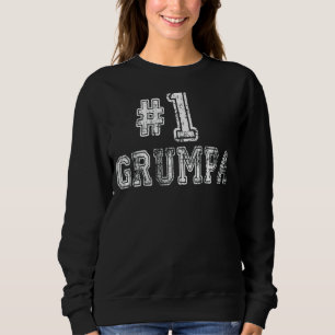 Männer 1 Grumpa Nummer 1 Liebe Priester Vater' Sweatshirt