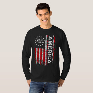 Männer 250 Jahre Amerika  T-Shirt