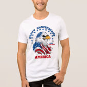 Männer 250. Jubiläum Tri-Blend Shirt (Vorderseite)