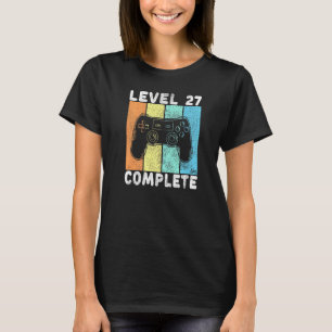 Männer - 27. Geburtstag - Männer Spielstufe 27 abg T-Shirt