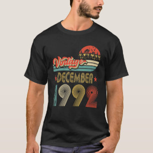 Männer 30. Geburtstag 30 Jahre Vintag 1. Dezember T-Shirt