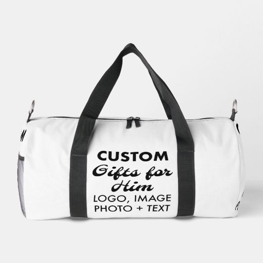 Männer 30L Sport Duffel Beutel Custom Geschenke fü Duffle Bag (Rückseite)