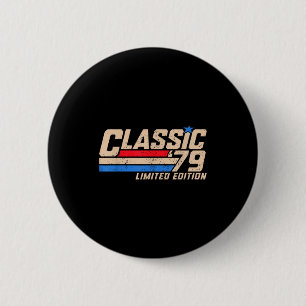 Männer 47 Alt 1979 Klassiker '79 Button
