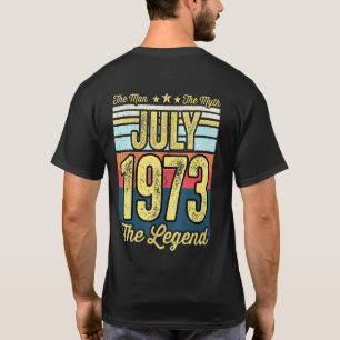Männer 48. Geburtstag Der Mann Der Mythos Die Lege T-Shirt