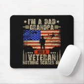 Männer 4. Juli _ USA-Flagge _ Ein Vater, Opa und e Mousepad (Mit Mouse)