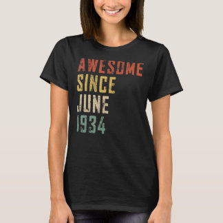 Männer 88 Jahre alt Phantastisch seit Juni 1934 88 T-Shirt