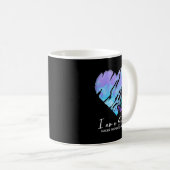 Männer-A Survivor-Präventionsbewusstseins-Performa Kaffeetasse (VorderseiteRechts)