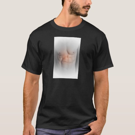 Männer Abs T-Shirt (Vorderseite)