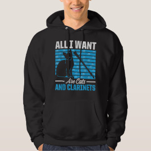 Männer alles, was ich Wollte, sind Katzen und Clar Hoodie