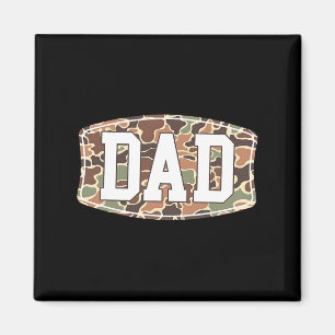 Männer Alte Camouflage Vater1 Magnet