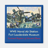 Männer am Arbeitsplatz Magnet (Vorne)