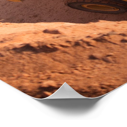 Männer am Arbeitsplatz Poster (Ecke)