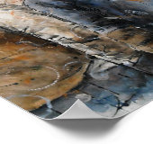 Männer am Arbeitsplatz Poster (Ecke)