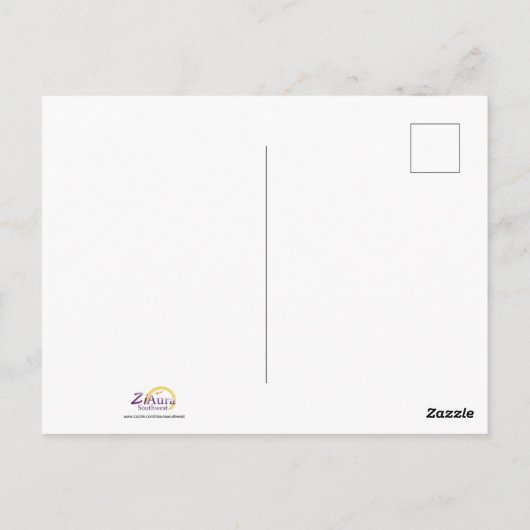 Männer am Arbeitsplatz Postkarte (Rückseite)