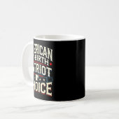 Männer Amerikanisch Kaffeetasse (Vorderseite Links)