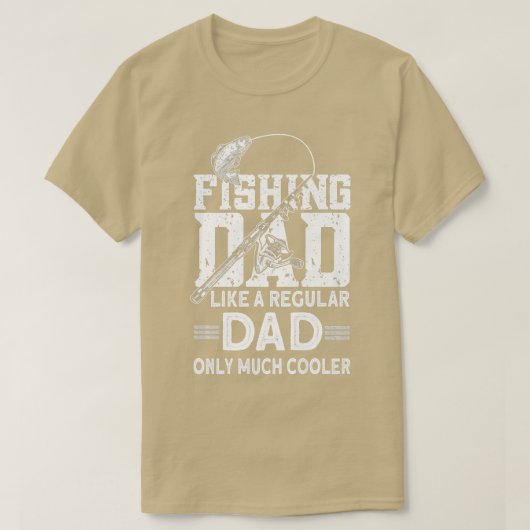 Männer Angeln DadFischer Angler 2533 T-Shirt (Design vorne)