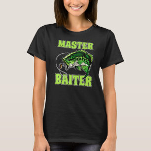 Männer Angeln Für Männer Gag Humor Master Köder T-Shirt