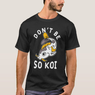 Männer Aquaristik Japanische Fische Japan Koi T-Shirt