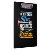 Männer Architekten mit Bärten Klemmbrett (Rechts)