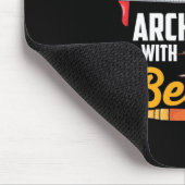 Männer Architekten mit Bärten Mousepad (Ecke)