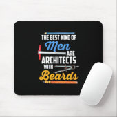 Männer Architekten mit Bärten Mousepad (Mit Mouse)