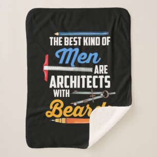 Männer Architekten mit Bärten Sherpadecke