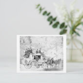 Männer auf einem Foto von "Deadwood Coach" Postkarte (Stehend Vorderseite)