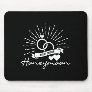 Männer auf Hochzeitsreise - Liebe Ehepaar Braut Mousepad