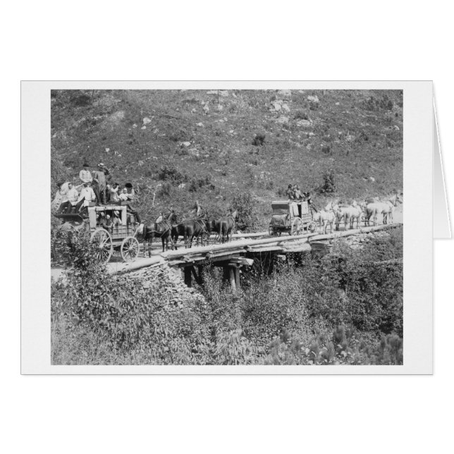 Männer auf Wagenwelle und Hetze für Fotografen (Vorderseite (Horizontal))