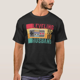 Männer Aufsteigen zum Ehemann Junggesellenabschied T-Shirt