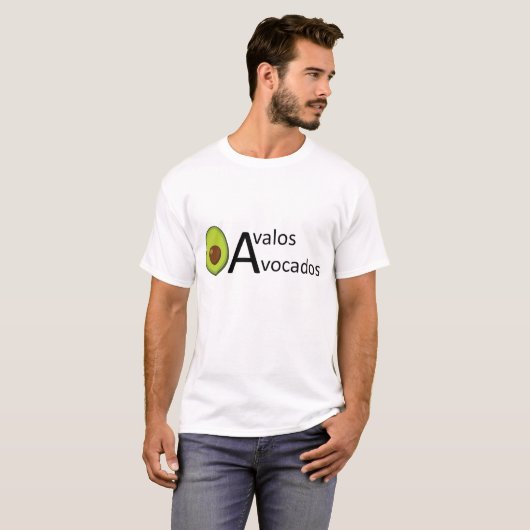 Männer Avalos Avocado-T - Shirt (Vorne ganz)