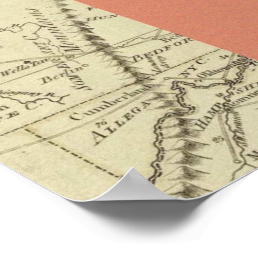 Männer B-A-R-A-C-K im US-Poster Poster (Ecke)