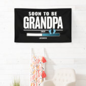 Männer bald Großvater EST 2025 neuer Großvater Banner (Insitu)