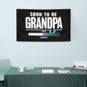 Männer bald Großvater EST 2025 neuer Großvater Banner (Messeveranstaltung)