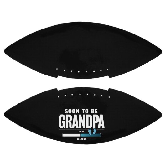 Männer bald Großvater EST 2025 neuer Großvater Football (Paneele)