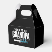 Männer bald Großvater EST 2025 neuer Großvater Geschenkschachtel (Vorderseite)