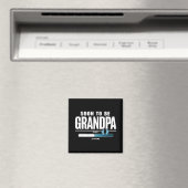 Männer bald Großvater EST 2025 neuer Großvater Magnet (In Situ (Geschirrspüler))
